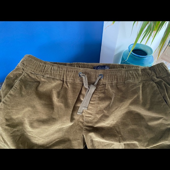 Green corduroy cargo pants - Picture 4 of 5